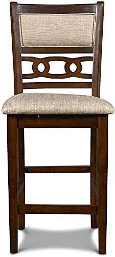 5-Piece Round Counter Height Set with 1 Dining Table and 4 Chairs - Image 10