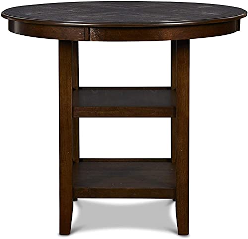 5-Piece Round Counter Height Set with 1 Dining Table and 4 Chairs - Image 12