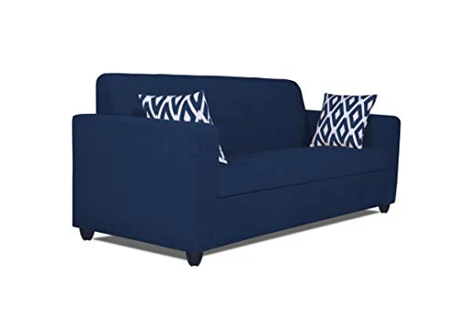 Adorn India Rio Highback 3-1-1 5 Seater Sofa Set (Blue) - Image 5