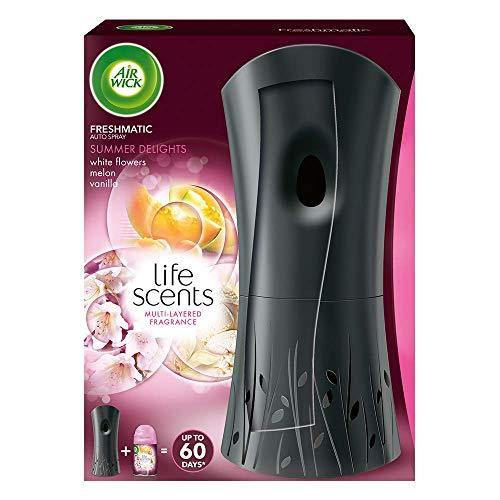 Airwick Freshmatic Automatic Air Freshener Complete Kit [Machine + Summer Delights refill - 250 ml]