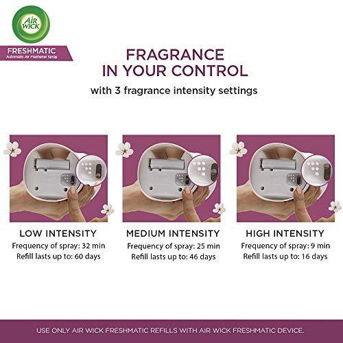 Airwick Freshmatic Automatic Air Freshener Complete Kit [Machine + Summer Delights refill - 250 ml] - Image 3