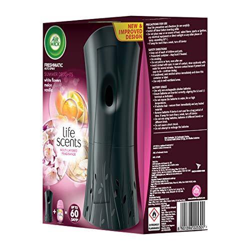 Airwick Freshmatic Automatic Air Freshener Complete Kit [Machine + Summer Delights refill - 250 ml] - Image 5