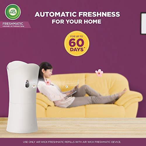 Airwick Freshmatic Automatic Air Freshener Complete Kit [Machine + Summer Delights refill - 250 ml] - Image 7