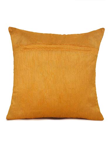Alina Decor polyester Square Cushion Covers, 16 X 16-inch , Multicolour -Set of 2 - Image 3