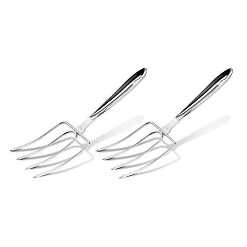 All-Clad T167 Stainless Steel Turkey Forks Set, 2-Piece, Silver - Image 3
