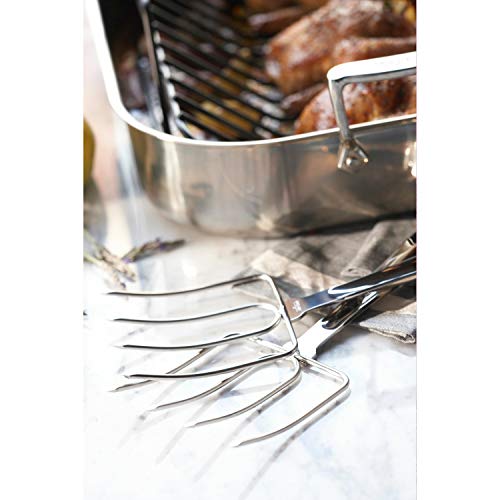 All-Clad T167 Stainless Steel Turkey Forks Set, 2-Piece, Silver - Image 4