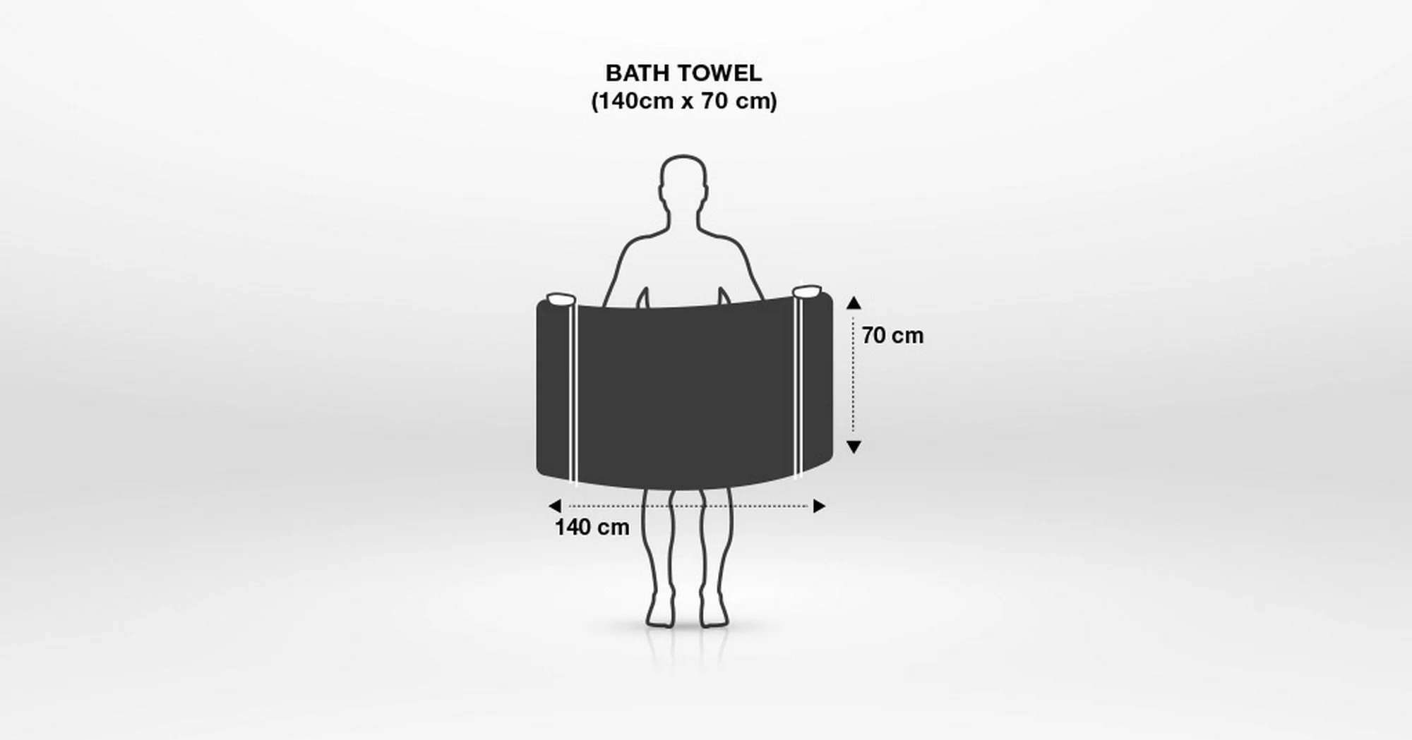 Amazon Brand - Solimo 100% Cotton 2 Piece Bath Towel Set - Image 3