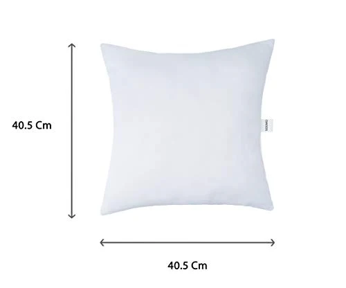 Amazon Brand - Solimo Microfibre Filled Cushion,16x16 Inch, Set of 5 - Image 4