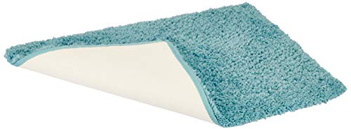 Amazon Brand - Solimo Premium Anti-Slip Microfibre Bathmat - 80cm x 50cm, Dusty Turquoise - Image 5