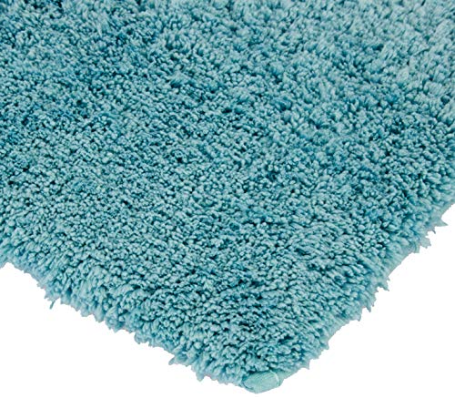 Amazon Brand - Solimo Premium Anti-Slip Microfibre Bathmat - 80cm x 50cm, Dusty Turquoise - Image 6