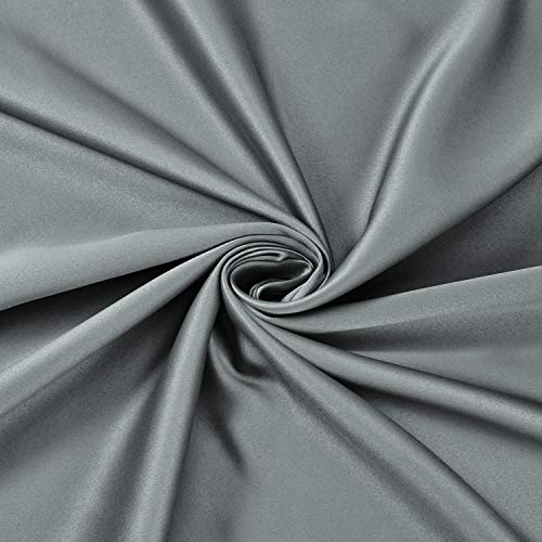 Amazon Brand - Solimo Room Darkening Blackout Window Curtain, 5 Feet (Grey) - Image 4