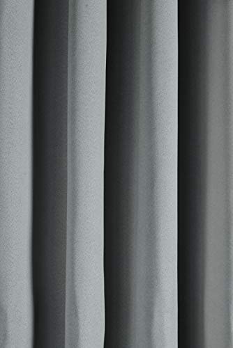 Amazon Brand - Solimo Room Darkening Blackout Window Curtain, 5 Feet (Grey) - Image 6