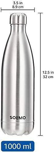Amazon Brand - Solimo Stainless Steel Insulated Bottle, 24 Hours Hot or Cold, 1000 ml - Image 6