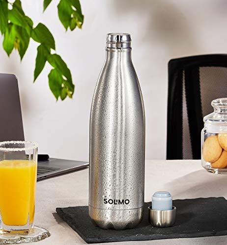Amazon Brand - Solimo Stainless Steel Insulated Bottle, 24 Hours Hot or Cold, 1000 ml - Image 7