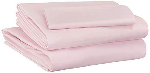 AmazonBasics Easy-Wash Microfiber Kid's Bed-in-a-Bag Bedding Set - Single, Purple Unicorns - with 2 pillow covers - Image 5