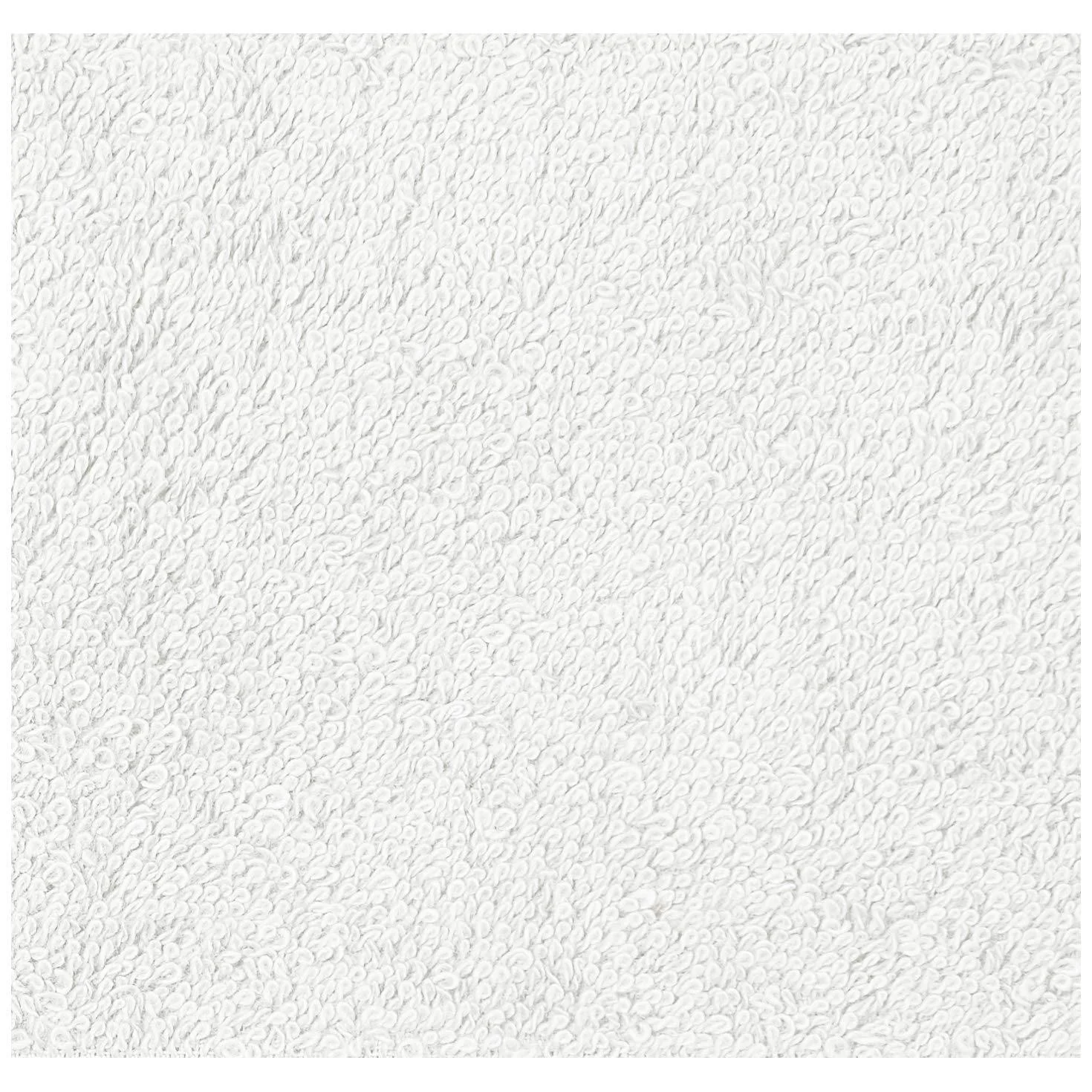 AmazonBasics Fade-Resistant Cotton Bath Sheet - Pack of 2, White - Image 7