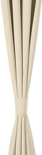 AmazonBasics Room - Darkening Blackout Curtain Set with Grommets - 245 GSM - 52" x 96", Taupe - Image 5