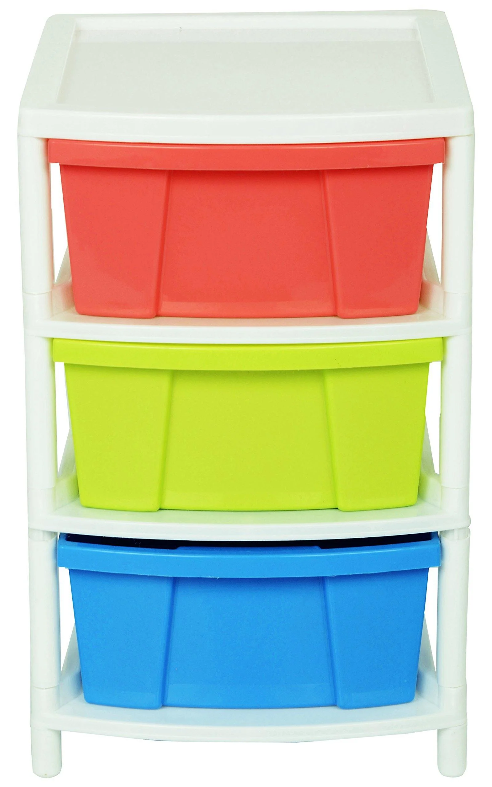 Aristo Multipurpose 3 Drawer Plastic Modular Chest Storage Organizer - Image 5
