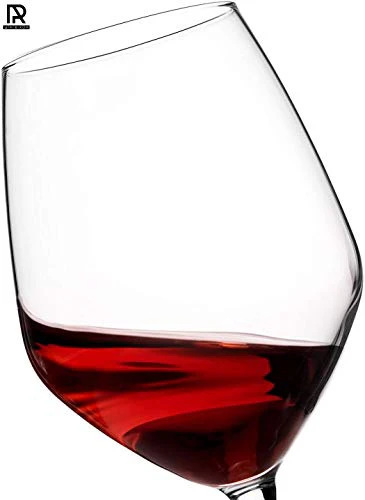 Ash & Roh® Red Wine, Cut Wine Glasses - Pack of 2,350 ml - Image 6