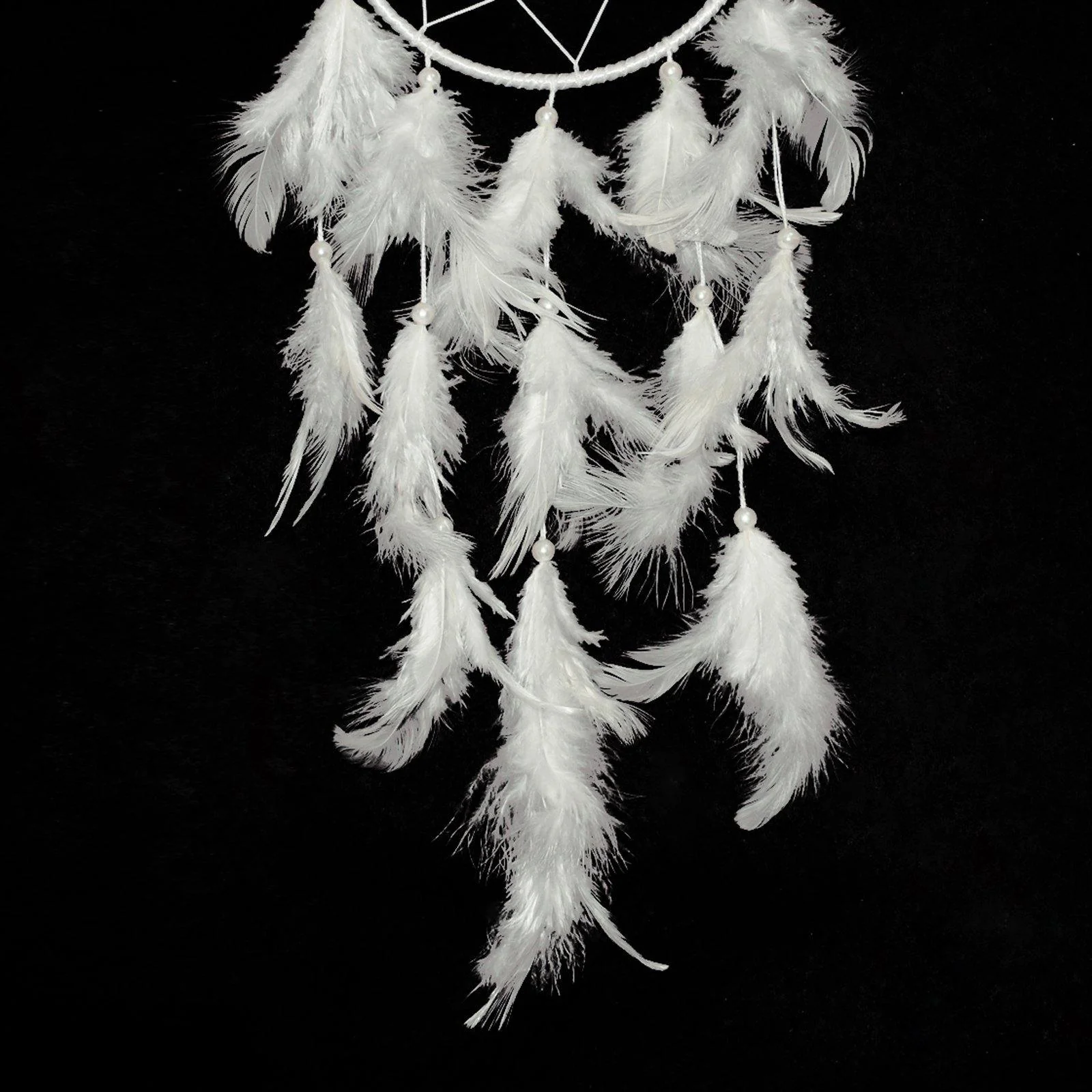 Asian Hobby Crafts Dream Catcher Wall Hanging - Snowfall (45x15cm) - Image 4