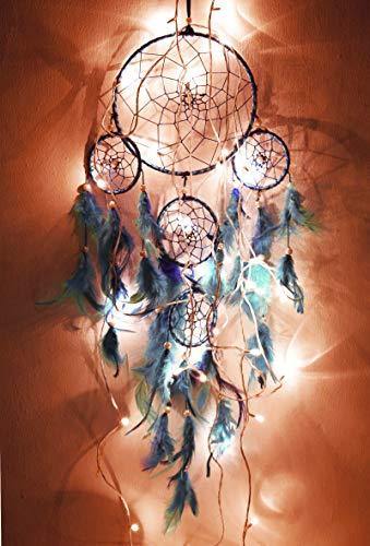 Asian Hobby Crafts LED Mirage Dream Catcher Wall Hanging (55x15 cm)