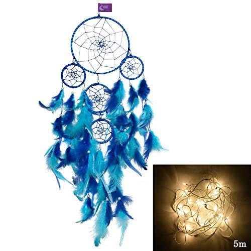 Asian Hobby Crafts LED Mirage Dream Catcher Wall Hanging (55x15 cm) - Image 6