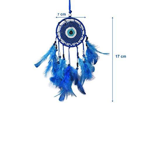 Asian Hobby Crafts Mini Dream Catcher Wall Hanging (Evil Eye) - Image 2