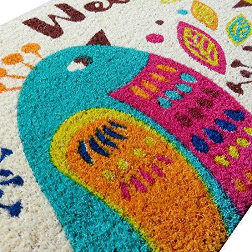 Atmah Birdy Welcome Coir Door Mat, Size 40 X 60 Cm - Image 4