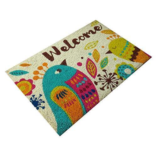 Atmah Birdy Welcome Coir Door Mat, Size 40 X 60 Cm - Image 6