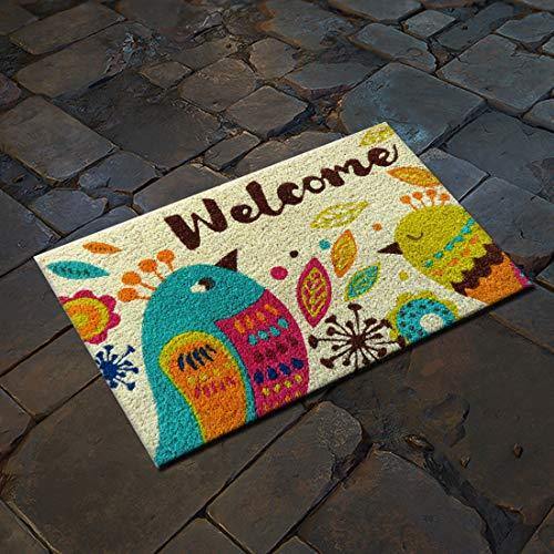Atmah Birdy Welcome Coir Door Mat, Size 40 X 60 Cm - Image 7