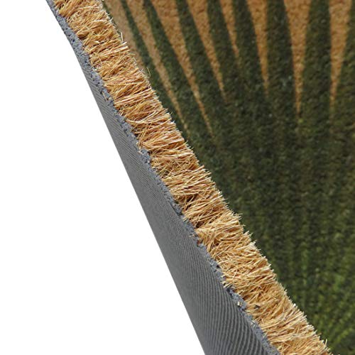 ATMAH Palm Leaf Coir Doormat, Size 40cm x 60cm - Image 2