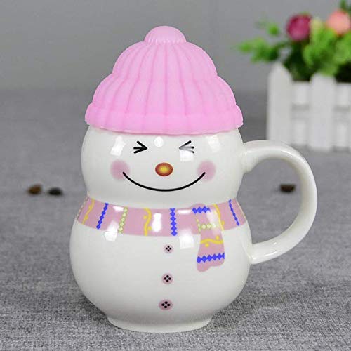 Being Fly® - Ceramic Snowman Mug with Silicon Cap Mug 300 ML Christmas Mug 300 ml ( Multi Color ) - Image 9