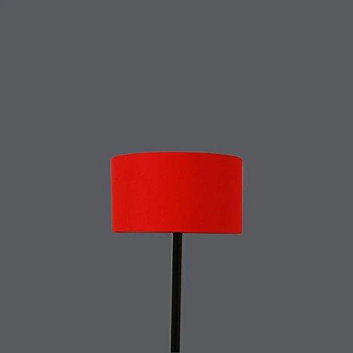 BEVERLY STUDIO 12 INCHES Drum LAMP Shade Iron Floor LAMP (RED) - Image 4