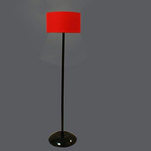 BEVERLY STUDIO 12 INCHES Drum LAMP Shade Iron Floor LAMP (RED) - Image 5