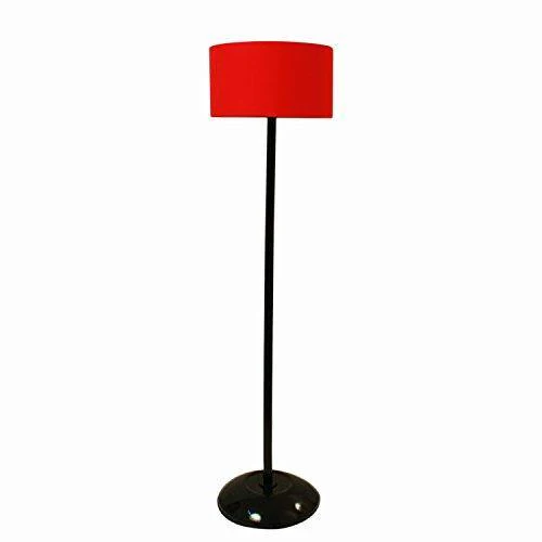 BEVERLY STUDIO 12 INCHES Drum LAMP Shade Iron Floor LAMP (RED) - Image 6