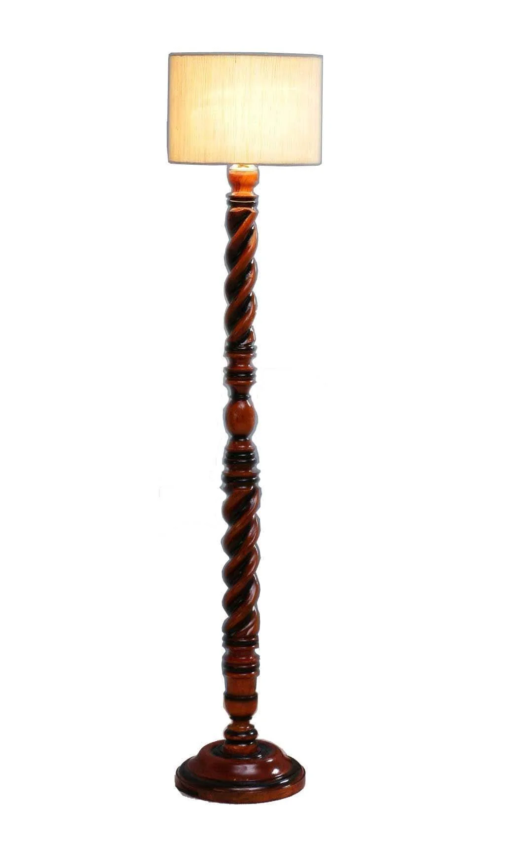 Beverly Studio Galina Wooden Floor Lamp - Image 5