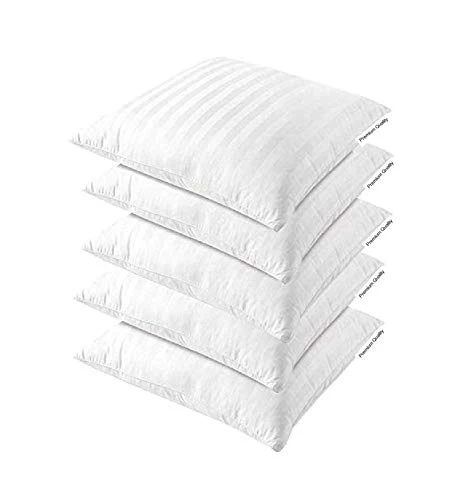 bhagwati diwan Set of 5 Cushion 16X16 Microfiber (Pack of 5 Cushion ) White - Image 5