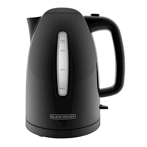 BLACK+DECKER KE1500B 1.7L Rapid Boil Electric Cordless Kettle, Black - Image 2