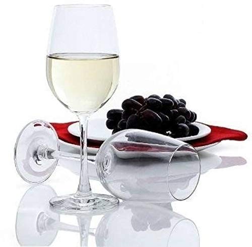 Black Sparrow Wine Glass Set - 2 Pieces, Transparent, 350ml - Image 4