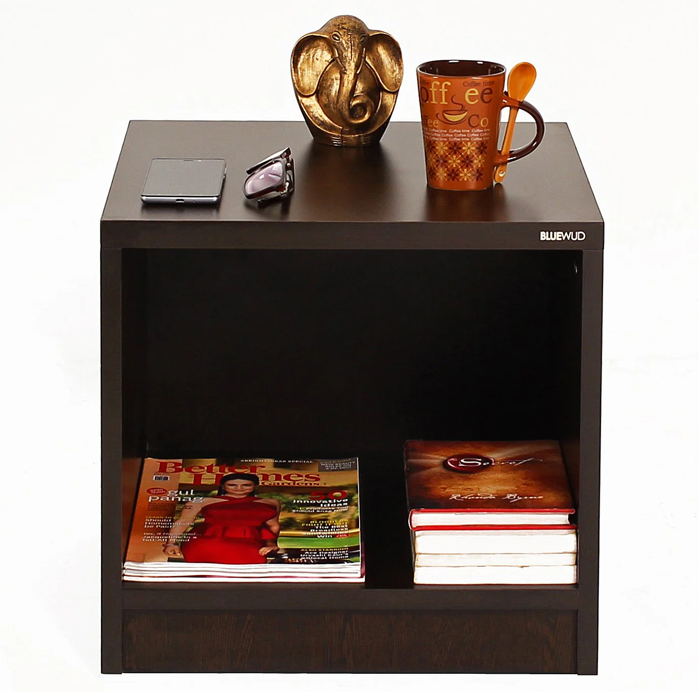 Bluewud Oliver Side Table (Wenge) - Image 7