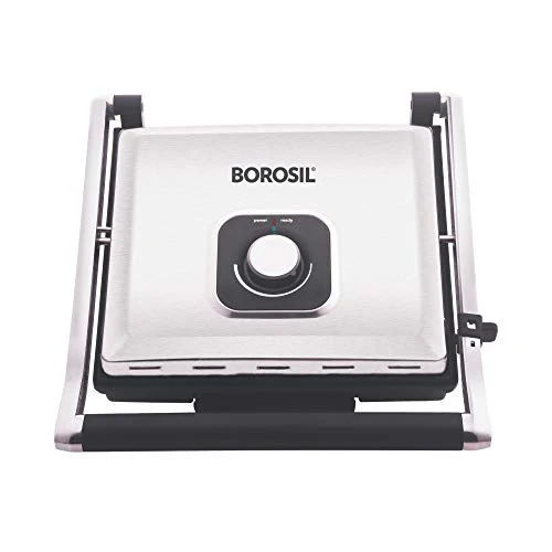 Borosil Super Jumbo BGRILLSS23 2000-Watt Grill Sandwich Maker (Black) - Image 4