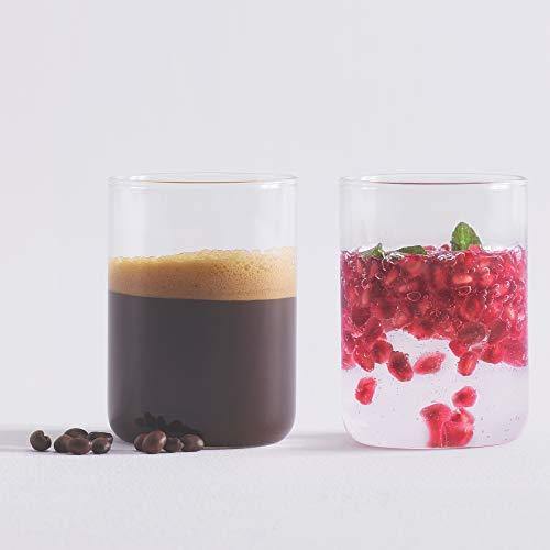 Borosil Vision Glass Medium Set, 295ml,20ml of 6-Pieces, Transparent - Image 3