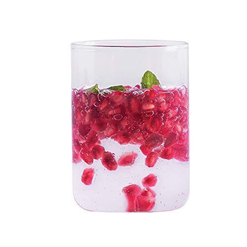 Borosil Vision Glass Medium Set, 295ml,20ml of 6-Pieces, Transparent - Image 4