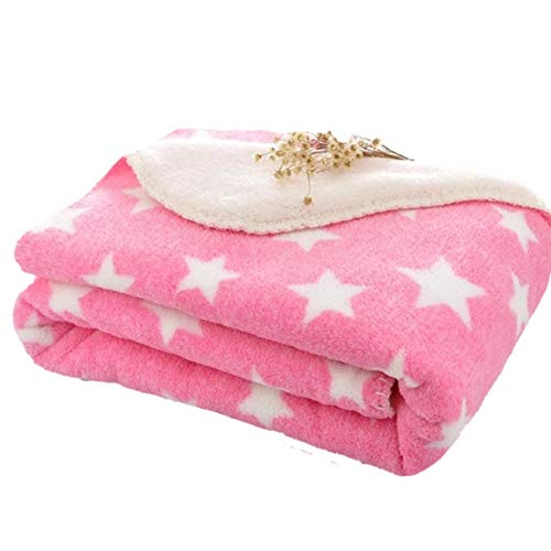 BRANDONN Supersoft New Born Wrapper Cum Baby Blanket for Babies, (Pink 100 cm x 75 cm)