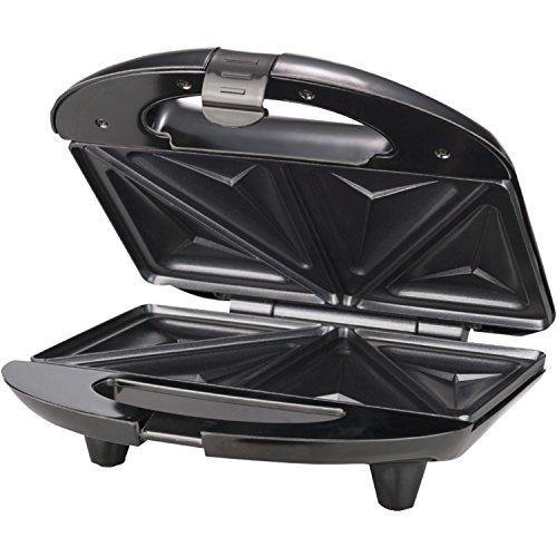 Brentwood TS-240B Black and Stainless Steel Sandwich Maker - Image 2