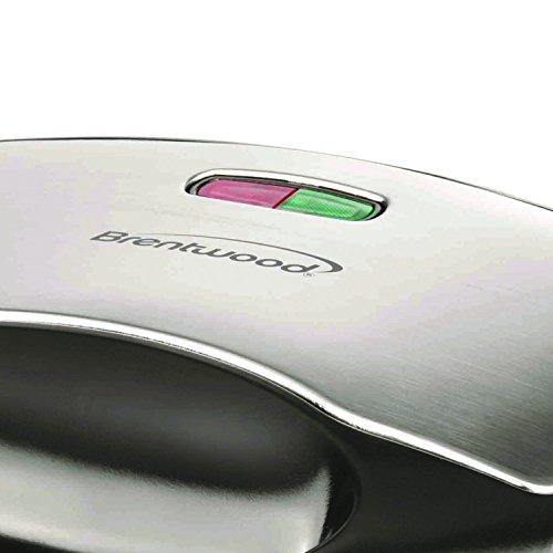 Brentwood TS-240B Black and Stainless Steel Sandwich Maker - Image 8
