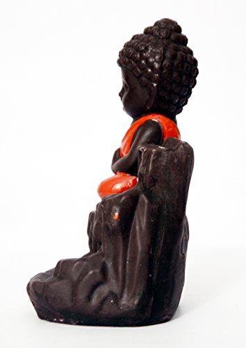 Buddha Smoke Fountain with 10 Smoke Back Flow Scented Cone Incenses - Image 3
