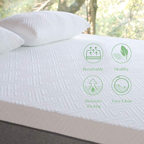 California King Mattress, Novilla 10 Inch Gel Memory Foam Mattress - Image 4