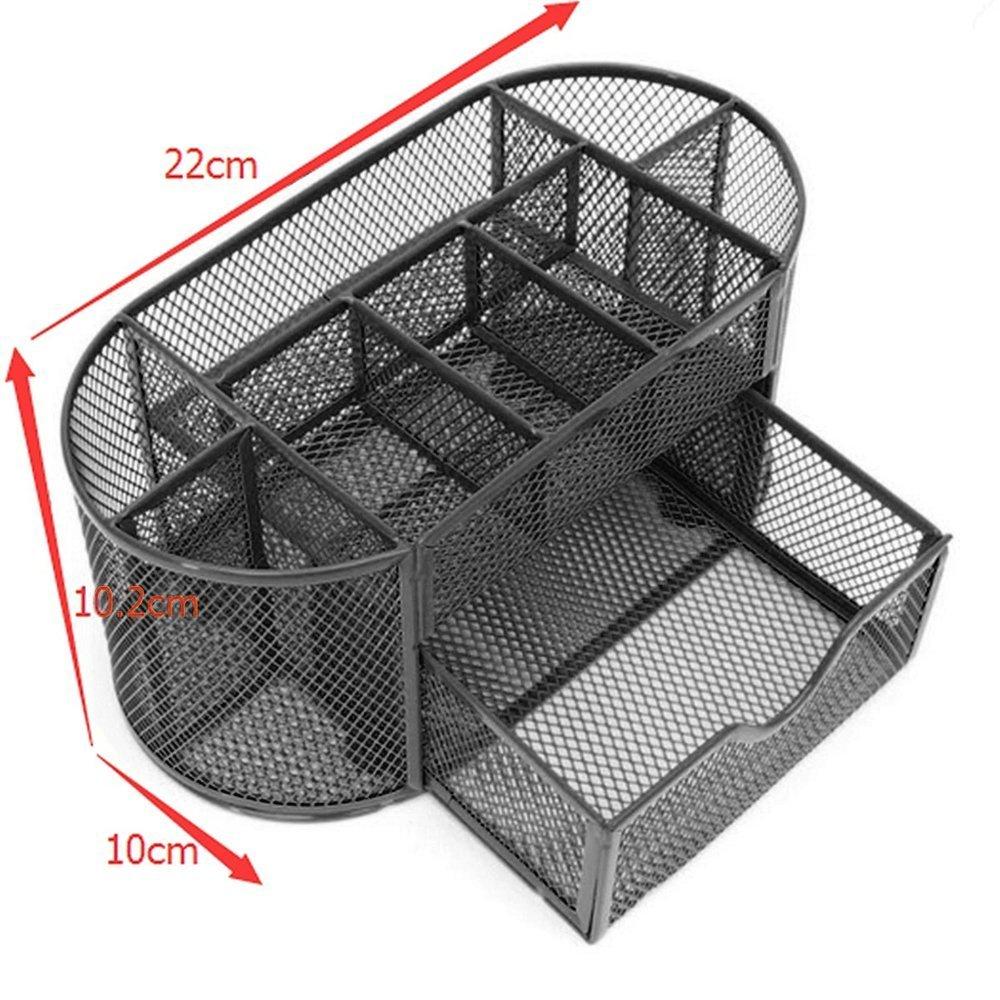 Callas Metal Mesh Desk Organizer, Black - Image 3