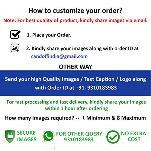 CANDOFF - Customized/Personalized White Coffee Mug with Photo / Image / Text(Create Your own) - Image 5
